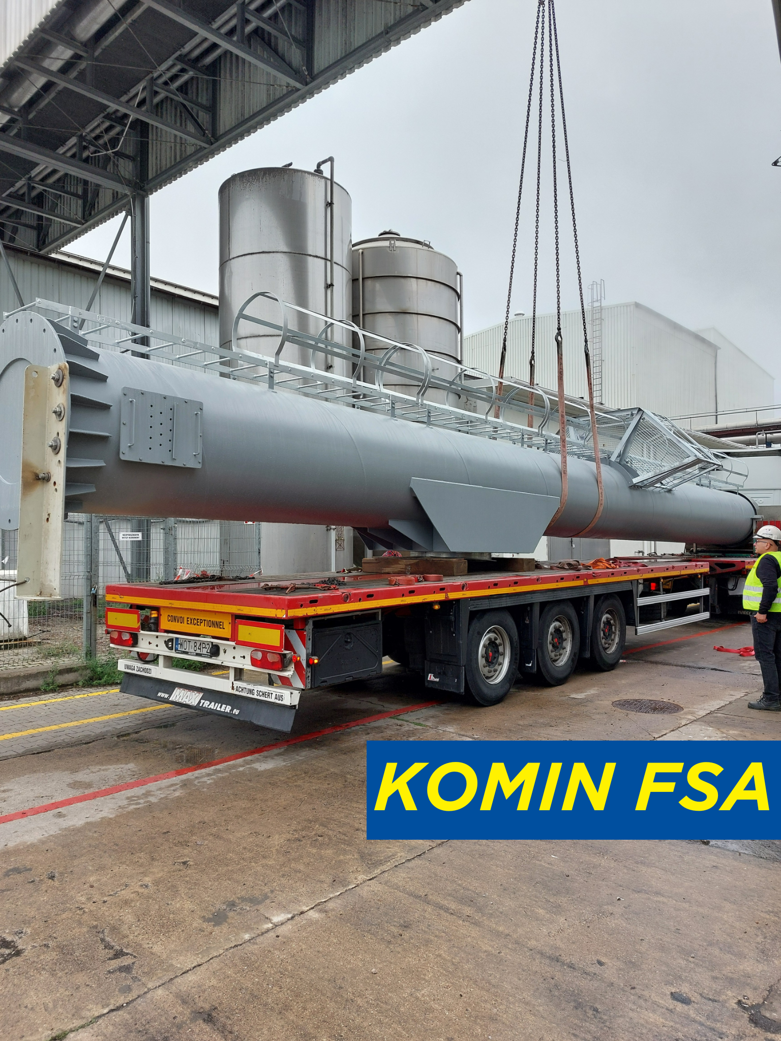 Montaż komina FSA